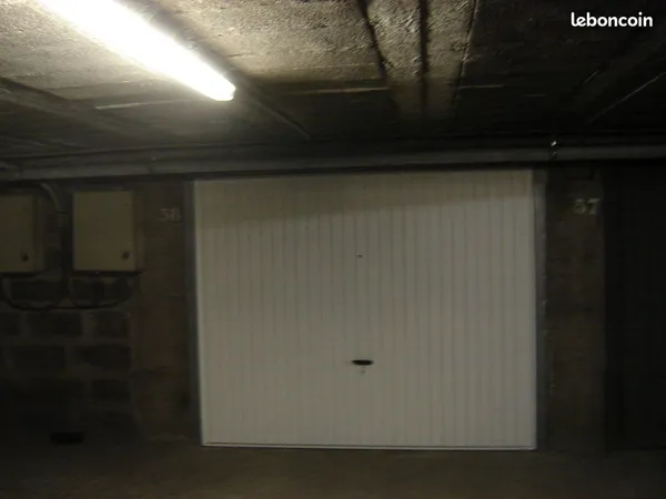 Garage en sous sol