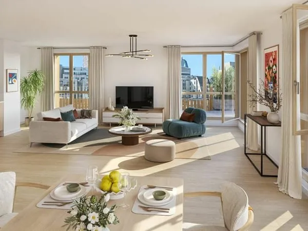 Appartement 4 pièces avec balcon cave et parking - 589 000 Euros