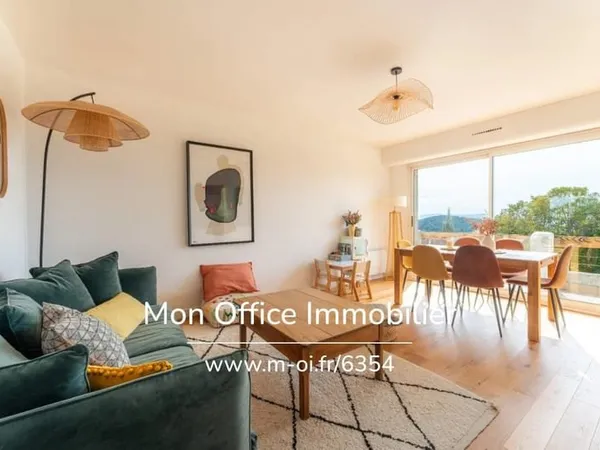Référence : 6580-JDO - Coup de coeur : duplex rénové avec 2 terrasses à Éguilles