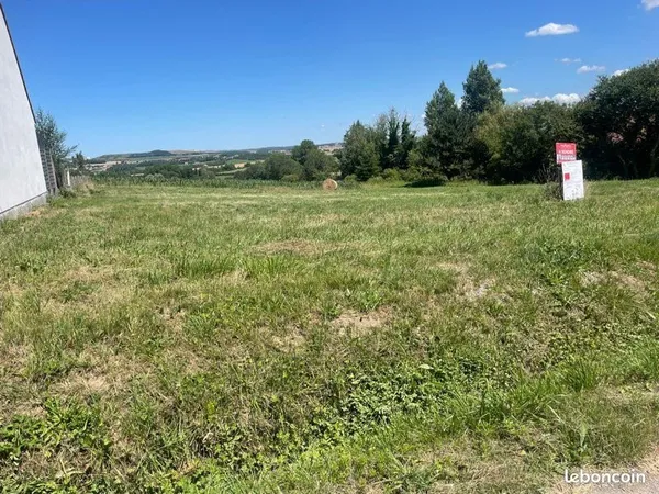 Terrain à bâtir 1200 m²