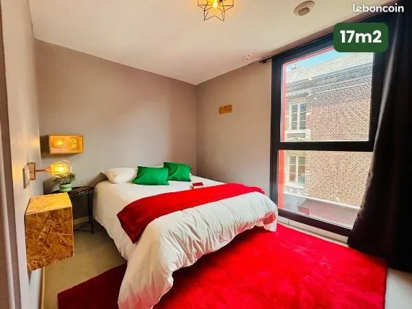 Chambre 17m2 résidence coliving rouen hyper centre