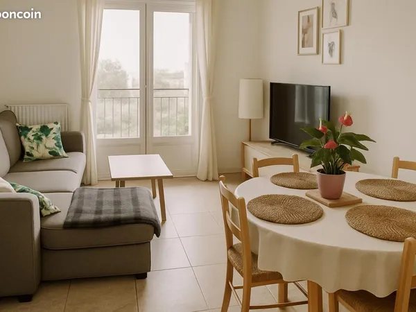 À saisir Lumineux appartement 2 pièces avec balcon, loggia - Emplacement idéal proche centre-ville D