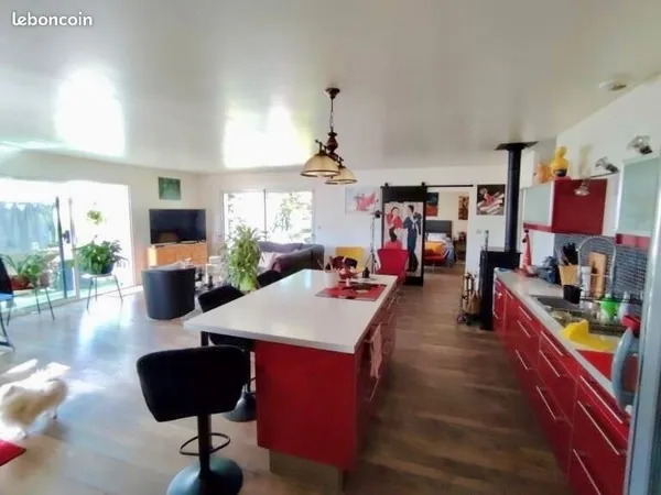 Maison 120m2 avec terrain arboré