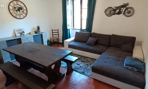 Appartement T2 meublé avec jardin