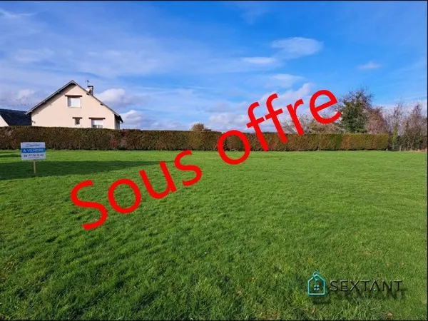 Terrain constructible 720 m²