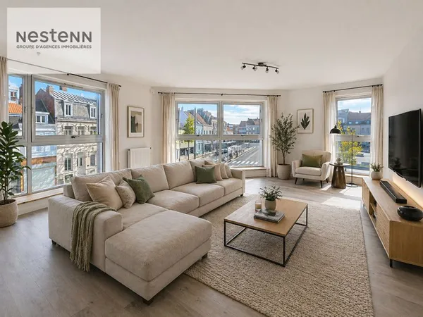 Appartement 90 m² - 2 chambres dans résidence sécurisée avec ascenseur - Vue exceptionnelle sur le T