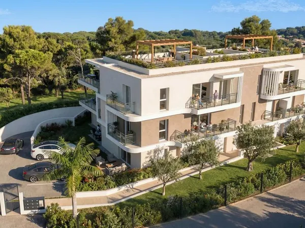 PROGRAMME NEUF À ANTIBES - APPARTEMENT 2 PIÈCES AVEC TERRASSE