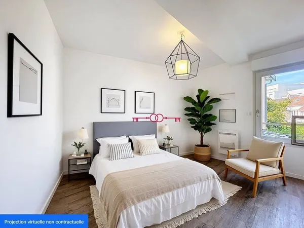 Appartement 2 pièces 45 m²