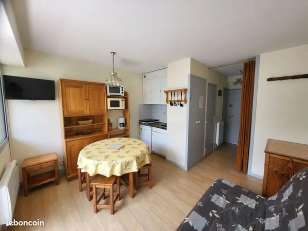 A Vendre Studio 4 places sur la Station de Gourette