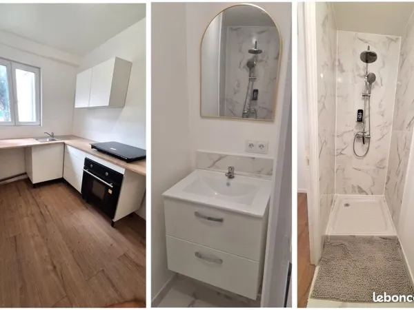 Appartement 3 pièces de 34m² à 550 m de la gare (54m² au sol)