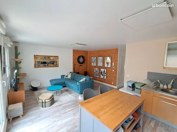 Appartement T2 48m2 + terrasse