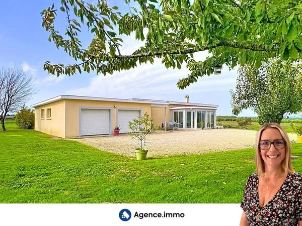 Plain-Pied 4 chambres + double garage