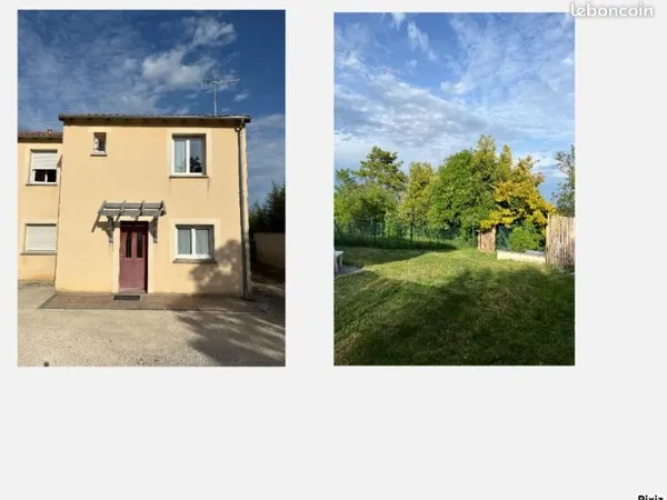 Maison T4 90 M2 avec jardin
