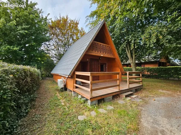 Chalet bois 15 mn de VA