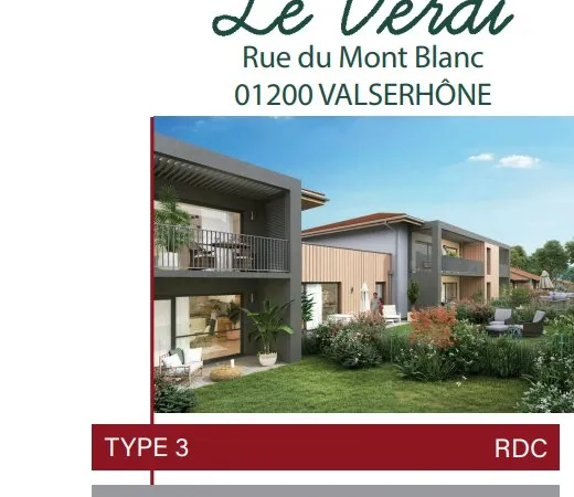 Appartement 3 pièces 64 m²