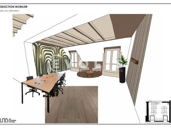 Bureaux 150 m²