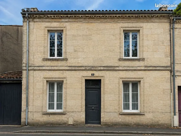 Bordeaux Bastide - Immeuble en pierre avec 3 appartements - Vente directe propriétaire
