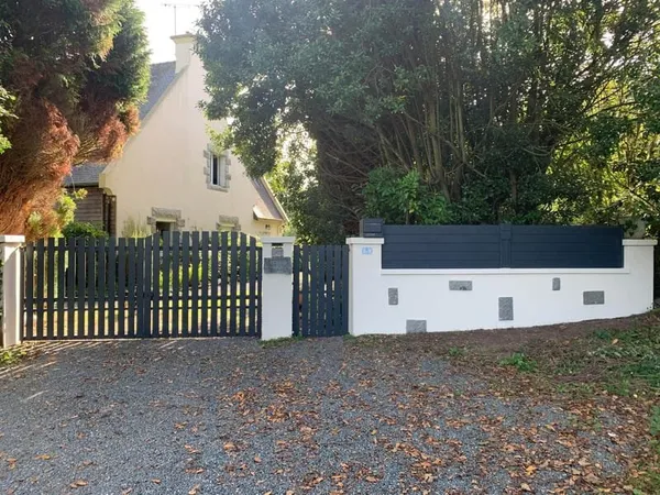 Maison entre terre et mer