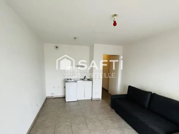Studio T1 de 25m² avec parking