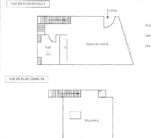 Appartement Location Vercel-Villedieu-le-Camp 2p 26m² 486€