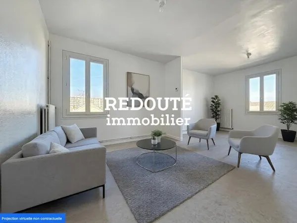 T4 78 m² - A rafraichir - Fort potentiel - Reims Clémenceau