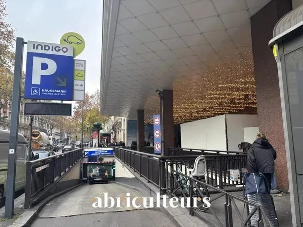 PARKING BOULEVARD HAUSSMANN - SECURISE ET GARDIENNE - GALERIES LAFAYETTE