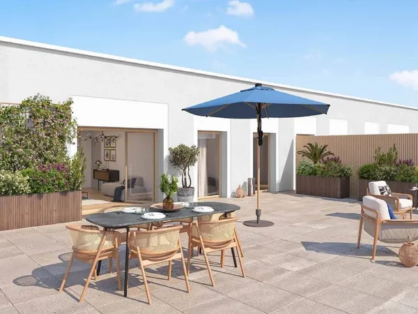 A vendre T3 Neuf de 66.64 m² avec terrasse - Annemasse