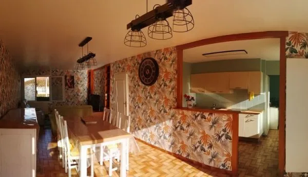 maison meublée de 98 m² avec 3 chambres et de plain