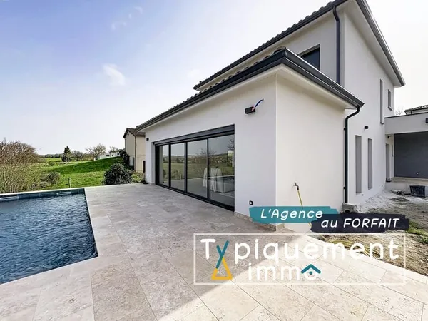 VILLA T5 169,5M² AVEC GARAGE, PISCINE, TERRAIN 2900M²