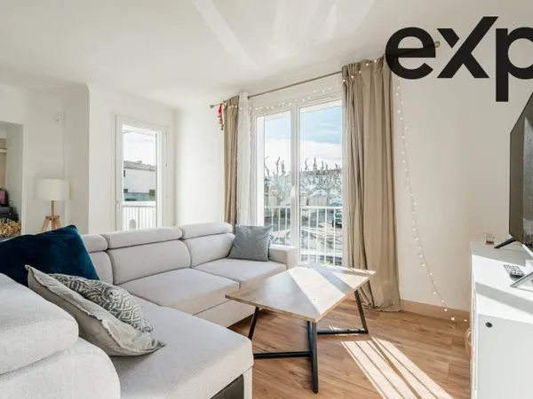Appartement T3 traversant - rénové - luminosité - extérieurs