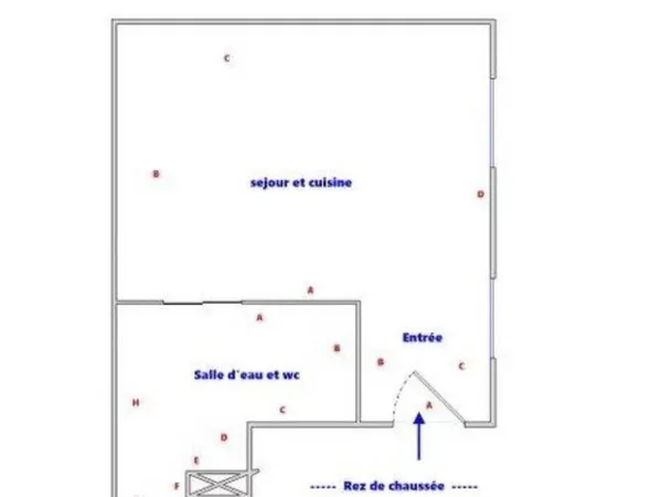 Studio 1 pièce 20 m²