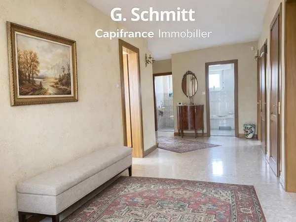 Maison bourgeoise 8 pièces sur 14 Ares CERNAY (68) Secteur frontalier