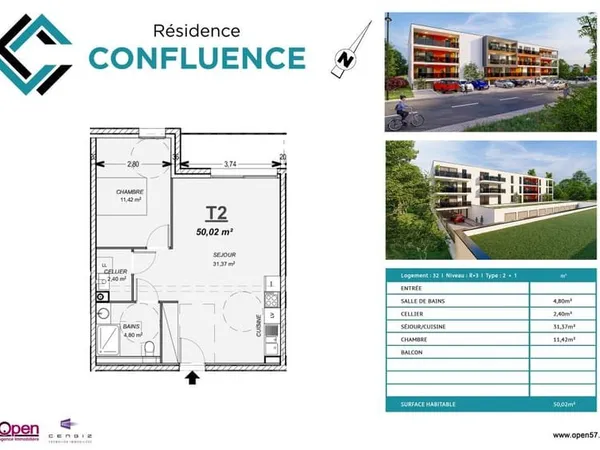 Appartement T2