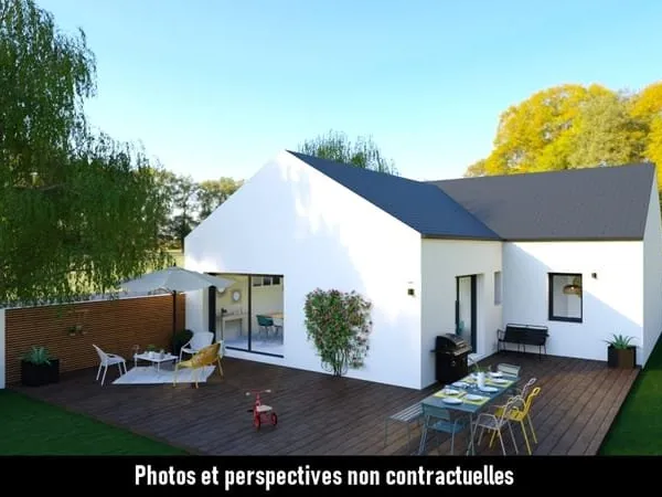 Maison plain-pied 3 chambres