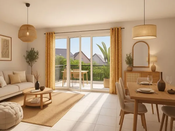 Appartement 2 pièces 44 m²