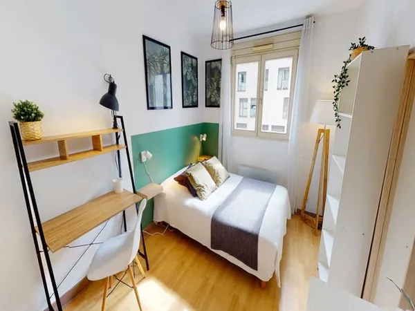 Confortable chambre individuelle
