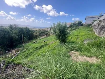 Terrain 667m², Vue dégagée mer, SCHOELCHER