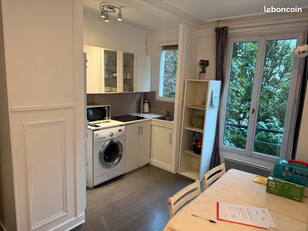 2 pièces au calme d'une impasse privée