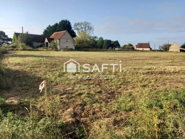 Terrain a construire de 1452 m2 a Mouzay ,Produit très rare