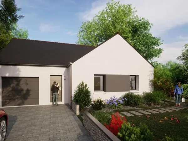 Maison 4 pièces 88.00 m² à Orvault