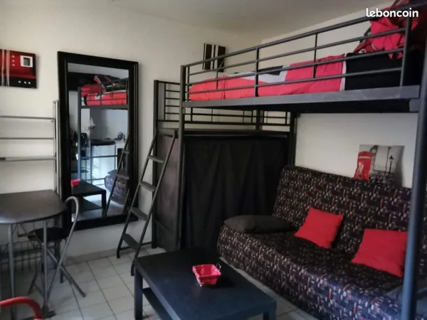 Loue studio meublé à Colomiers Idéal pour étudiant