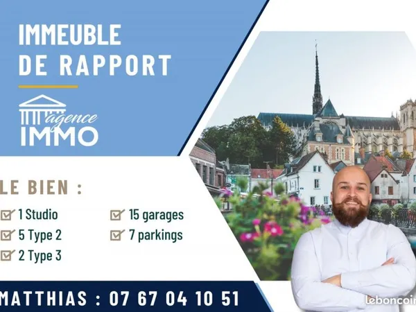 Immeuble de rapport 373 m²