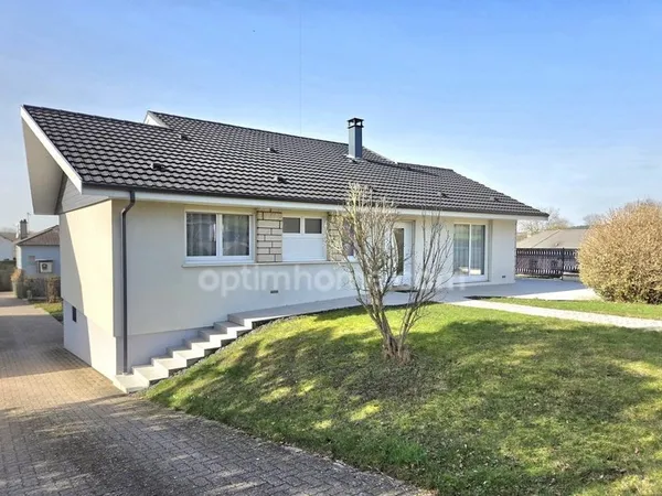 À vendre maison individuelle de plain pied sur sous-sol, 5 chambres et jardin à BRAS SUR MEUSE (55)