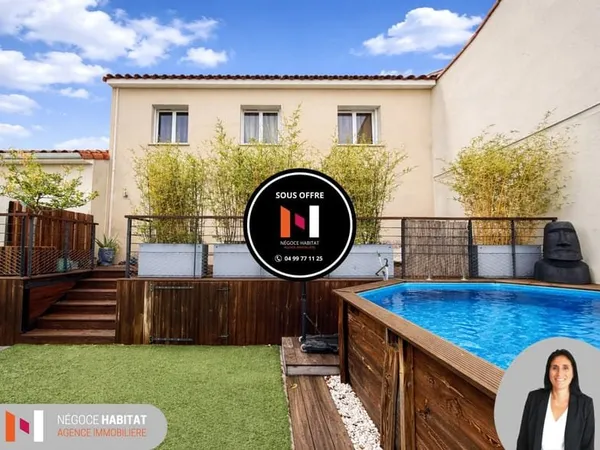 SOMMIERES - COUP DE COEUR - Quartier St Laze - Maison de 98.