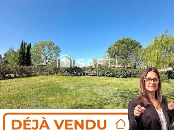 Magnifique terrain viabilisé au Calme à Bouloc plus de 670m²