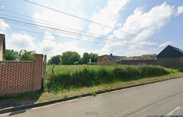 Terrain à bâtir 2164 m² - Belle façade - Franvillers (80800)
