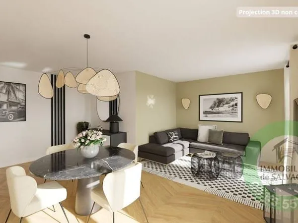 Appartement 4 pièces 86 m²