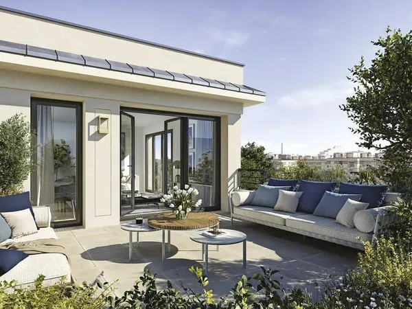 Butte Bergeyre - Dernier étage - 5 pièces en duplex avec rooftop privatif de 120m²