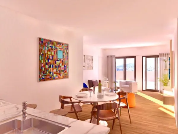 Menton , annonciade, appartement villa de 70 2 , 180 m2 de terrasse, 1000 m2 de terrain