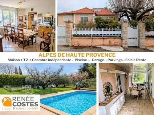 Viager occupé - F79-H83 ans - PEYRUIS (04310)